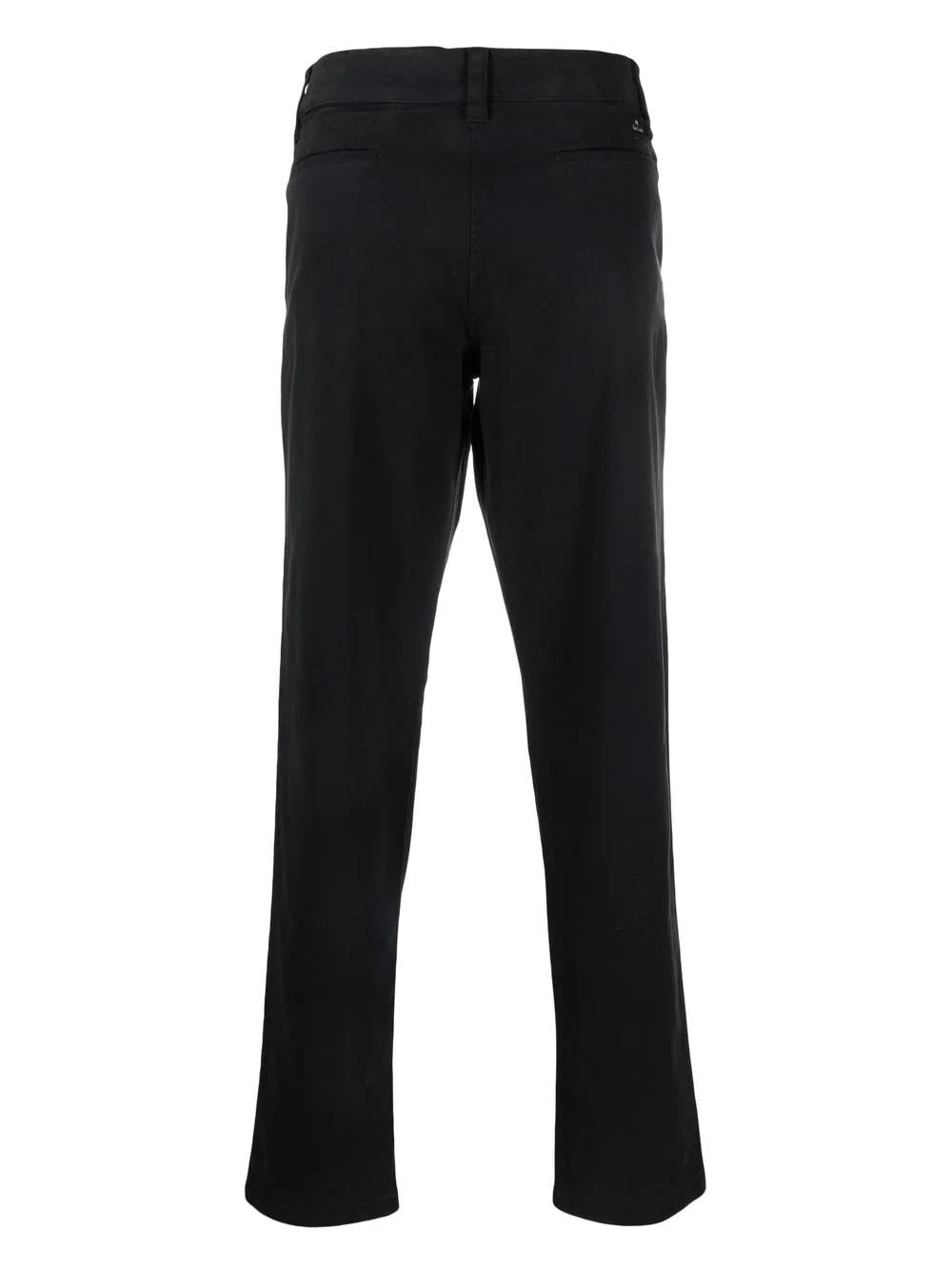 PAUL SMITH organic-cotton straight-leg trousers-1