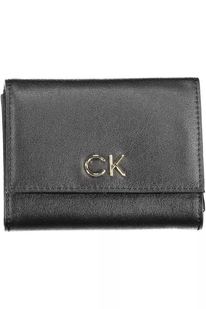 Calvin Klein  Black Polyester Wallet