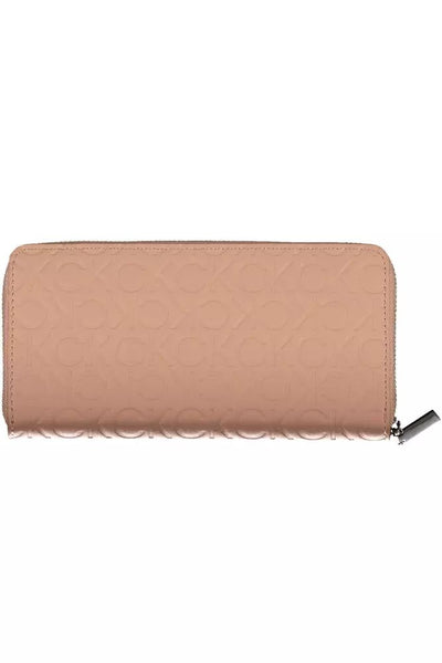 Calvin Klein  Pink Polyester Wallet