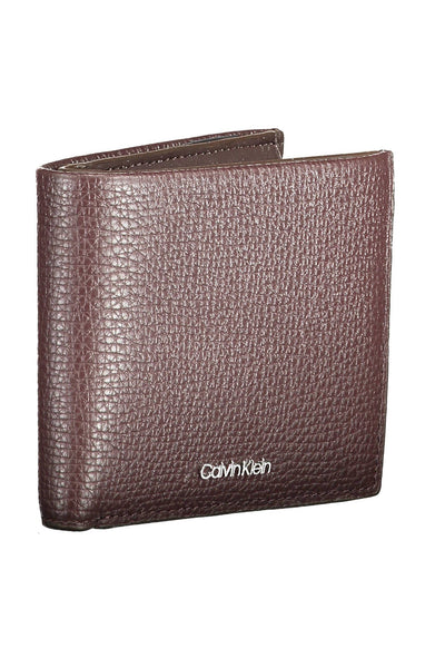 Calvin Klein  Brown Leather Wallet