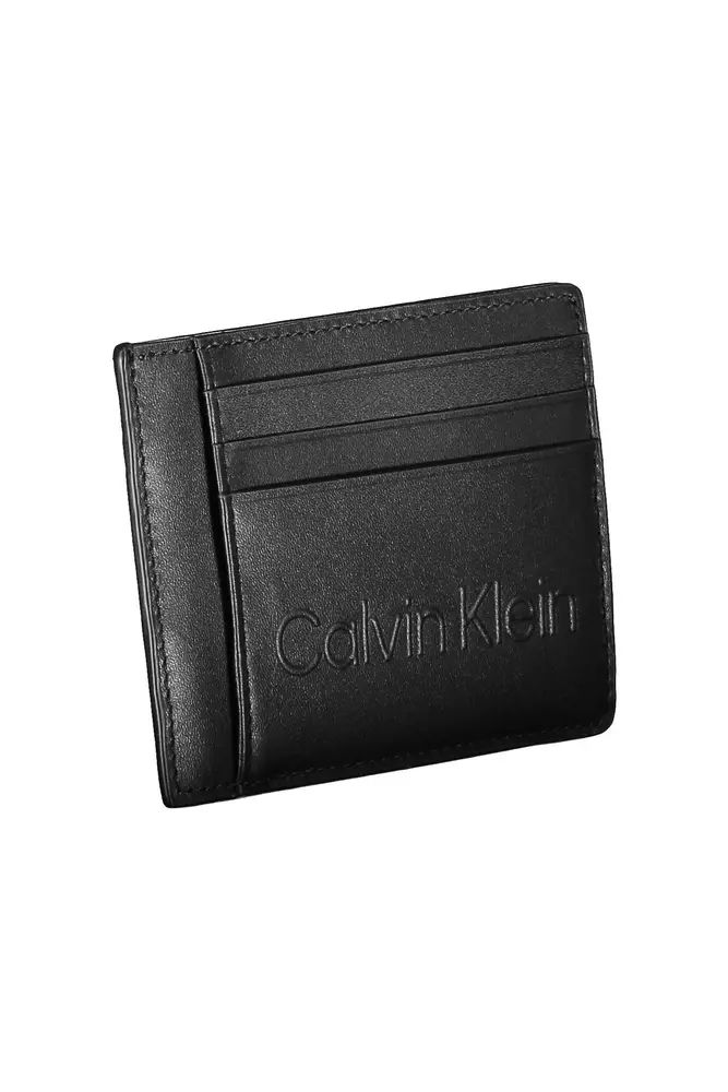 Calvin Klein  Black Polyethylene Wallet
