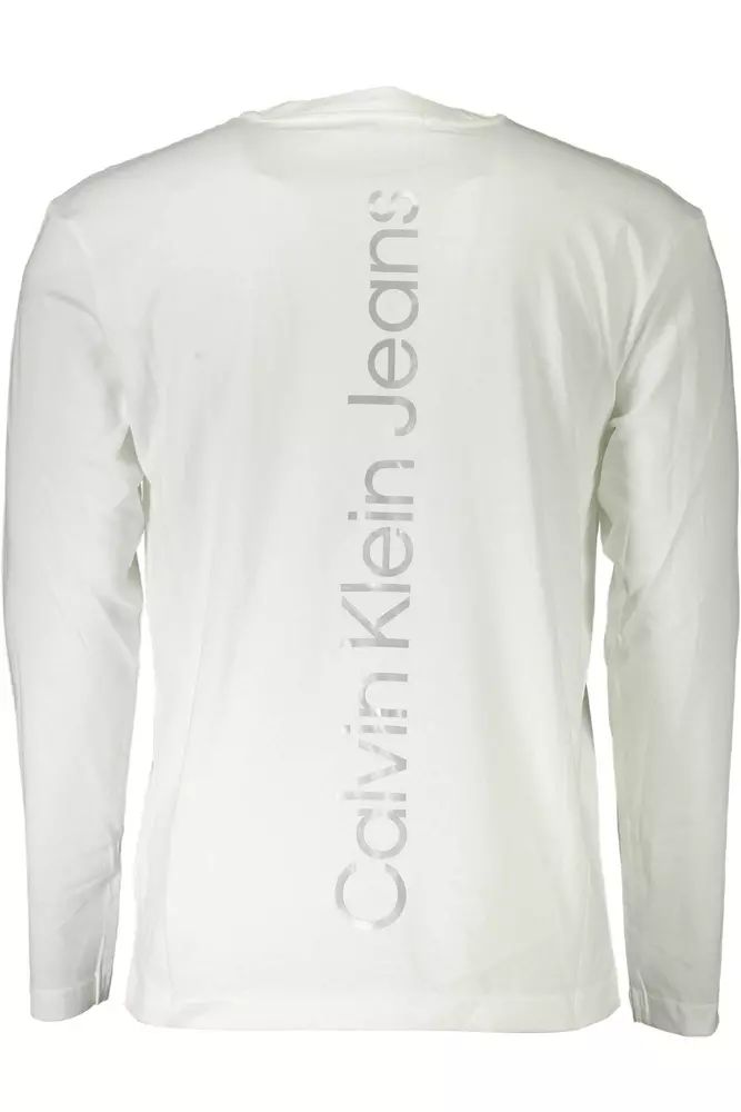 Calvin Klein  White Cotton T-Shirt