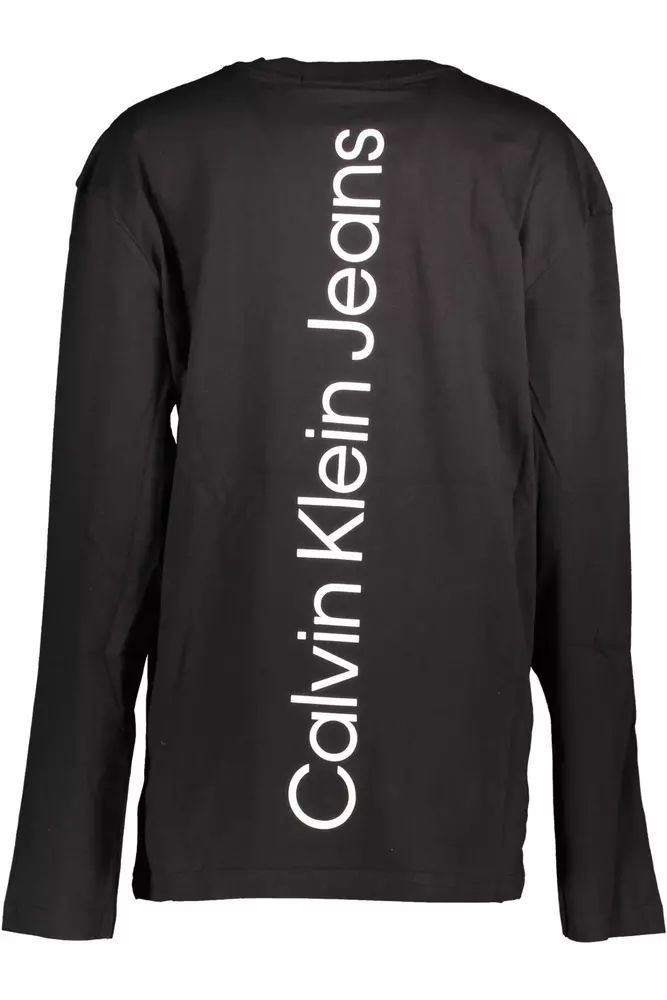 Calvin Klein  Black Cotton T-Shirt