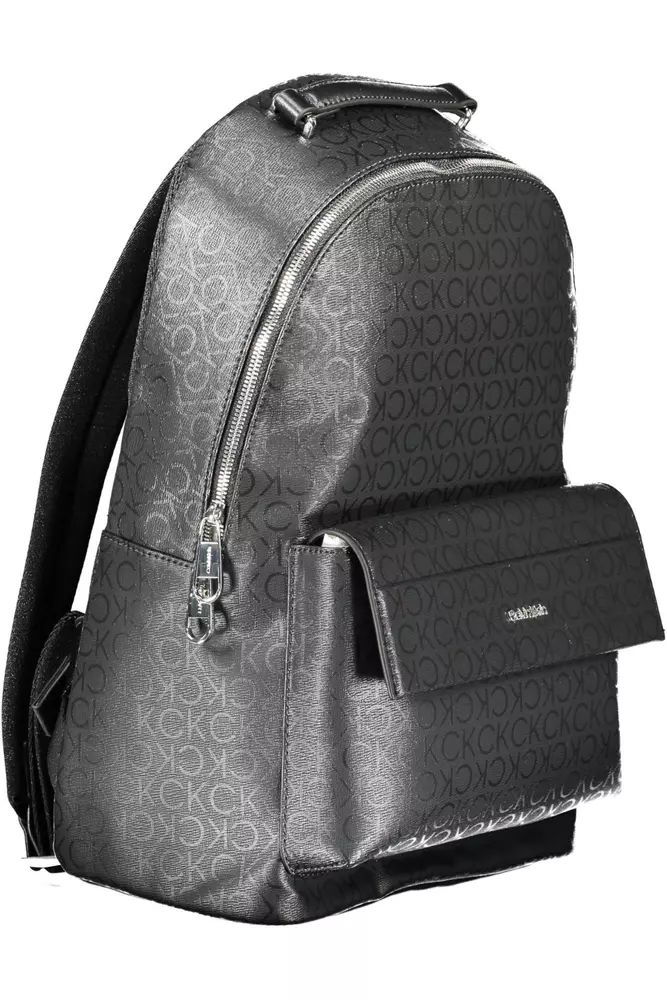 Calvin Klein  Black Polyester Backpack