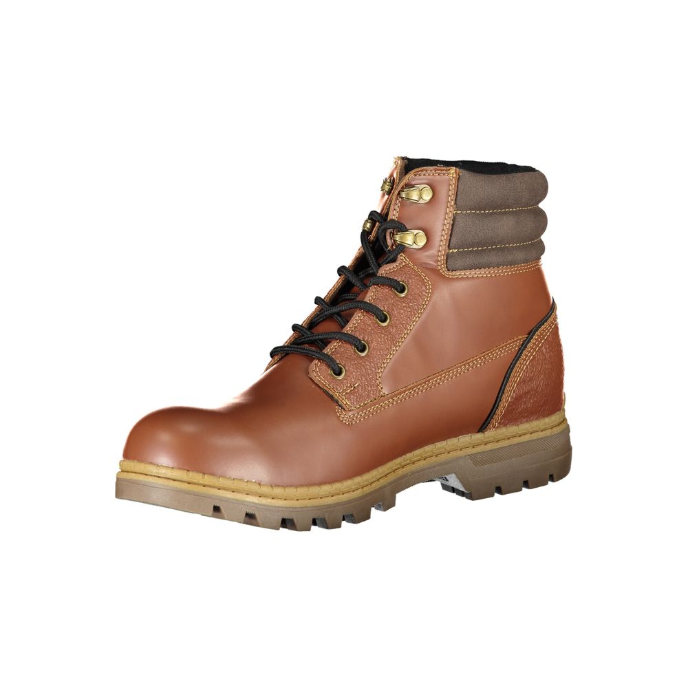 Carrera Elegant Lace-Up Boots with Contrast Details