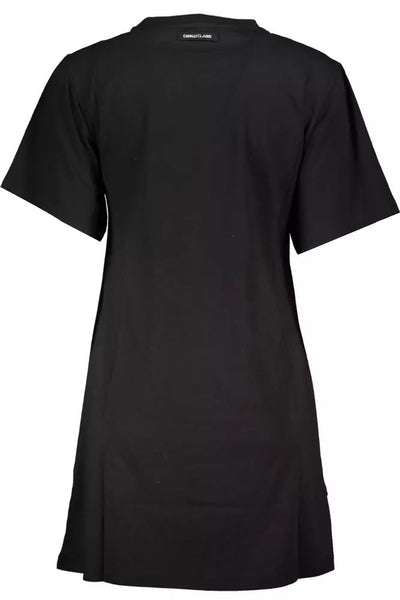 Cavalli Class Black Cotton Tops & T-Shirt