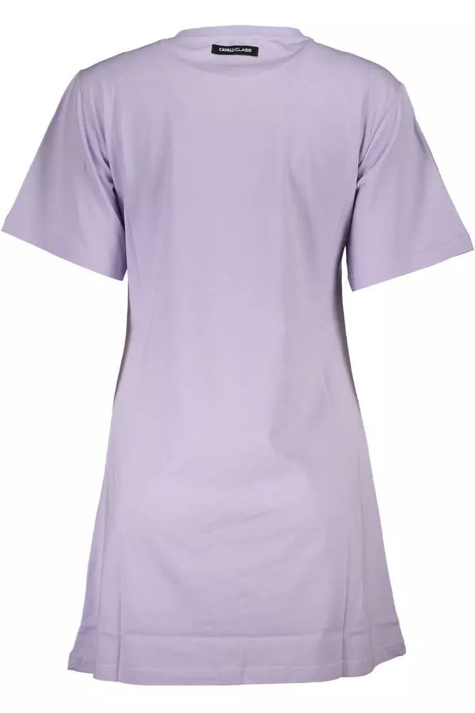 Cavalli Class Purple Cotton Tops & T-Shirt