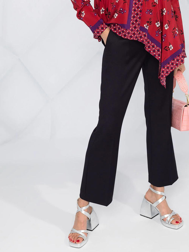 L'AUTRE CHOSE mid-rise cropped trousers-4