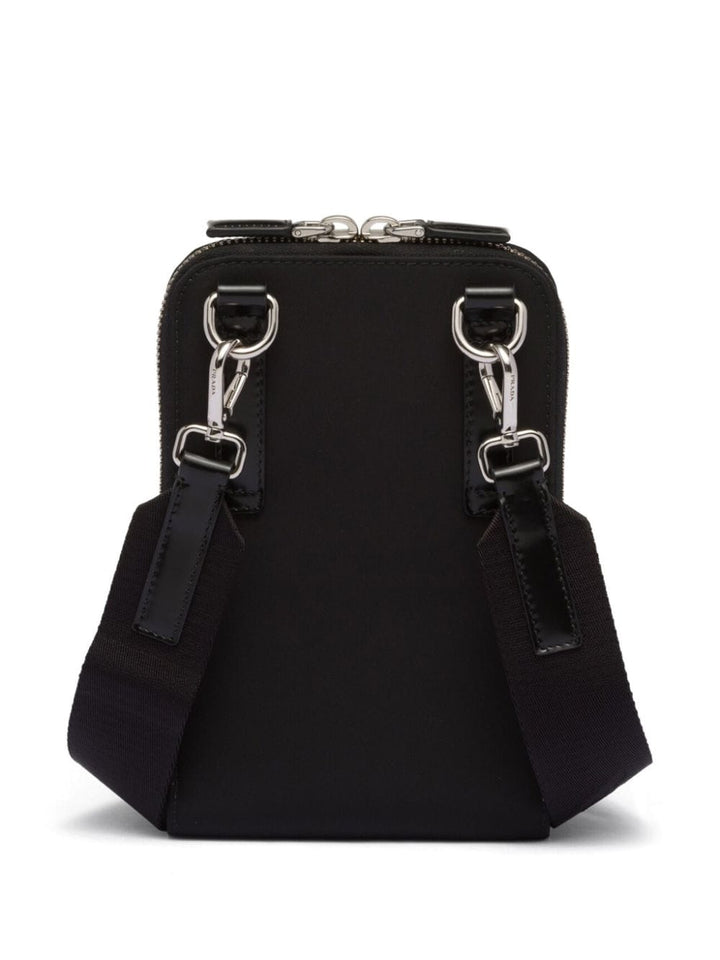 triangle-logo panelled smartphone case-2