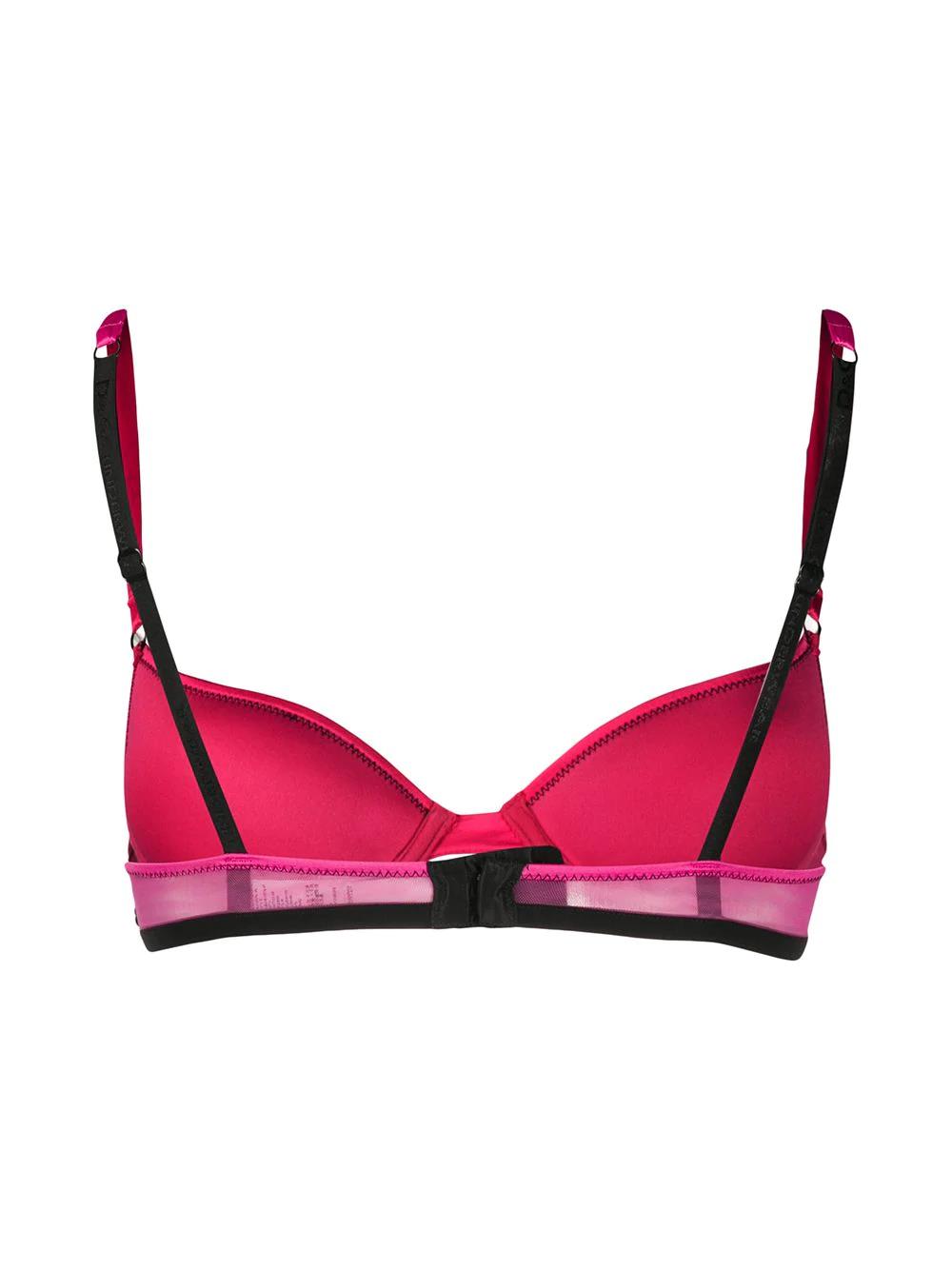 DOLCE&GABBANA lace panel bra-1