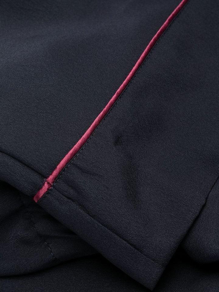 PAROSH straight-leg cropped trousers-6