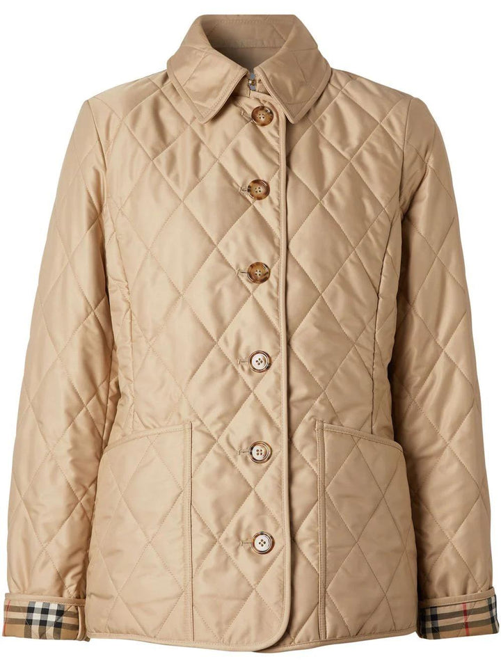 diamond-quilted jacket-0