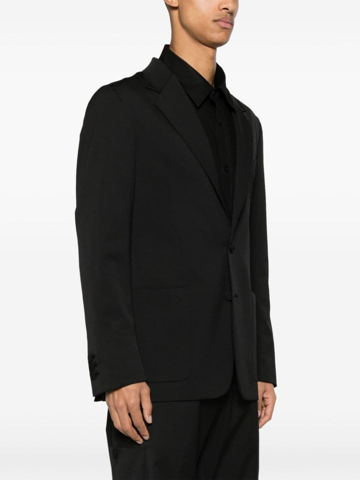 single-breasted twill blazer-3
