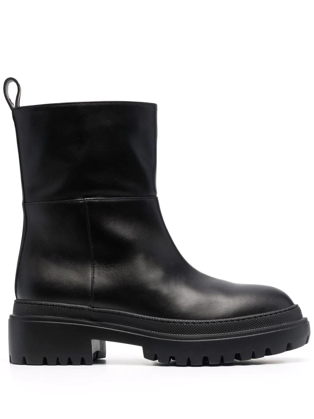 L'AUTRE CHOSE ankle-length leather boots-0