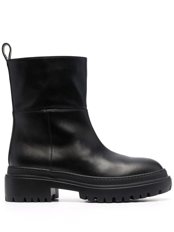 L'AUTRE CHOSE ankle-length leather boots-0