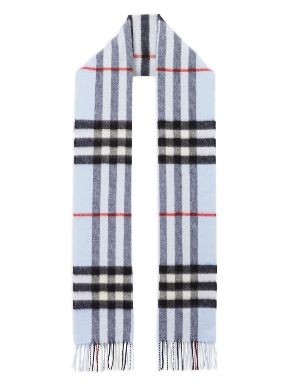 checked cashmere scarf-0