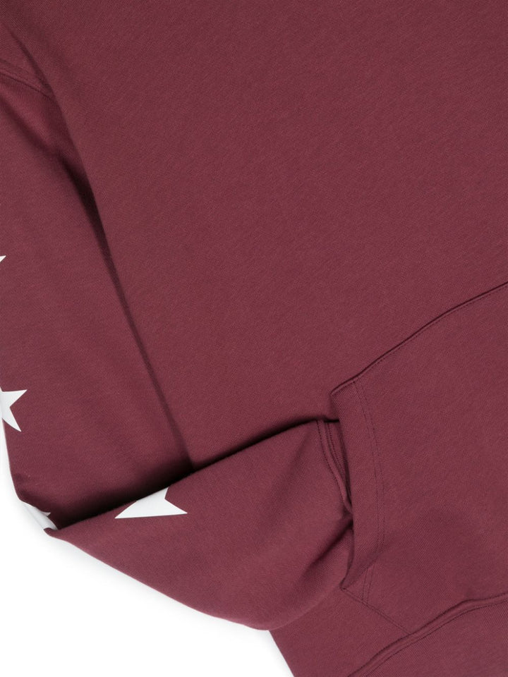 STAR/ BOY'S HOODIE  SWEATSHIRT/ BIG MULTISTAR PRINTED-2