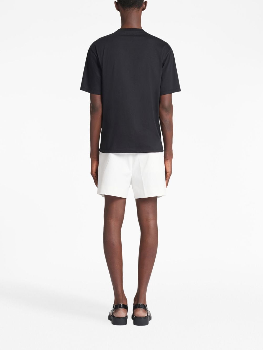 raised-logo cotton T-shirt-5