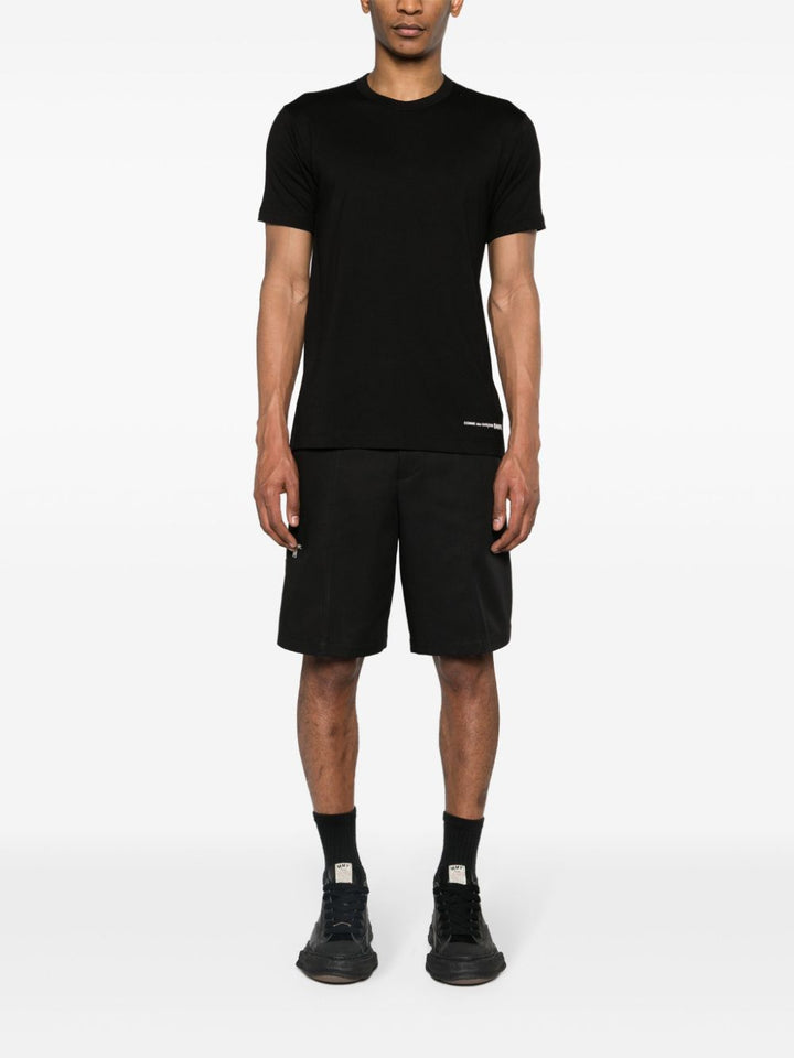 logo-printed cotton T-shirt-2