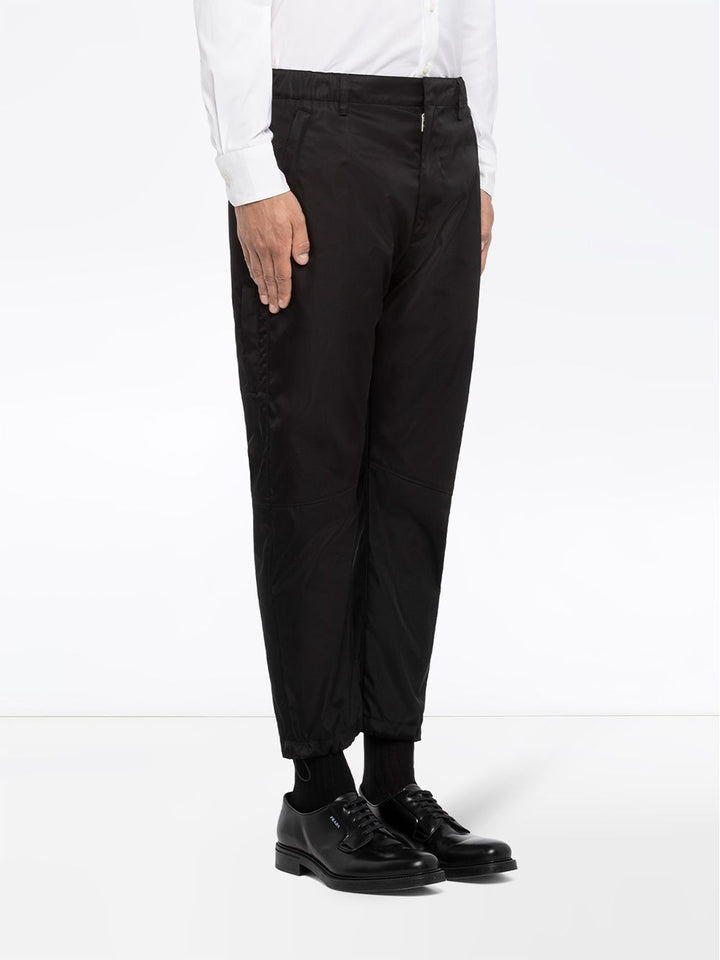 Re-Nylon cropped trousers-3