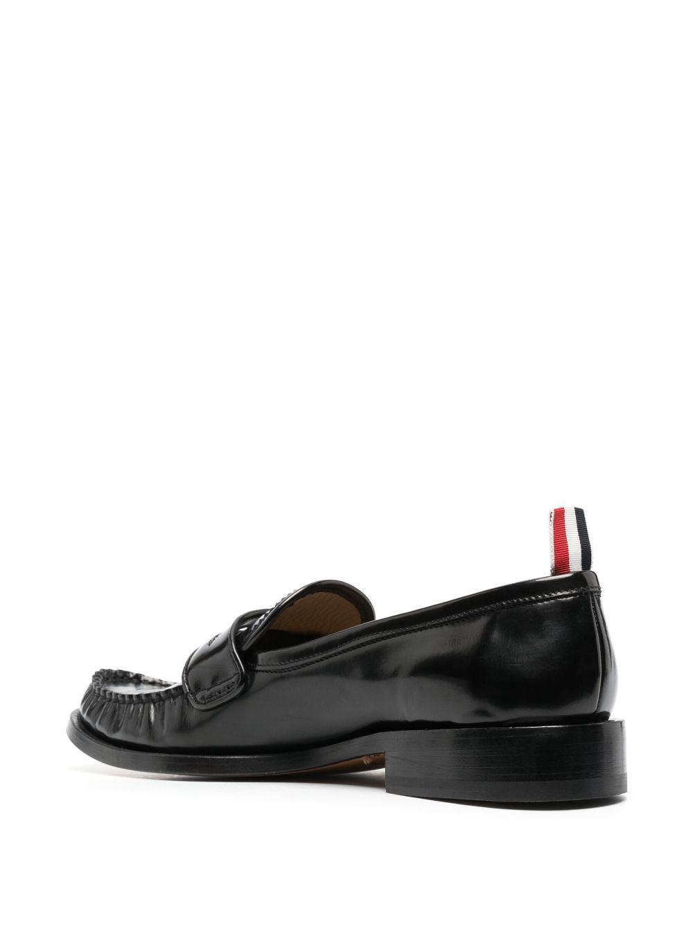 penny-slot leather loafers-2