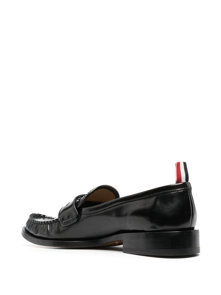 penny-slot leather loafers-2