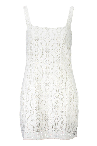 Desigual White Polyester Dress