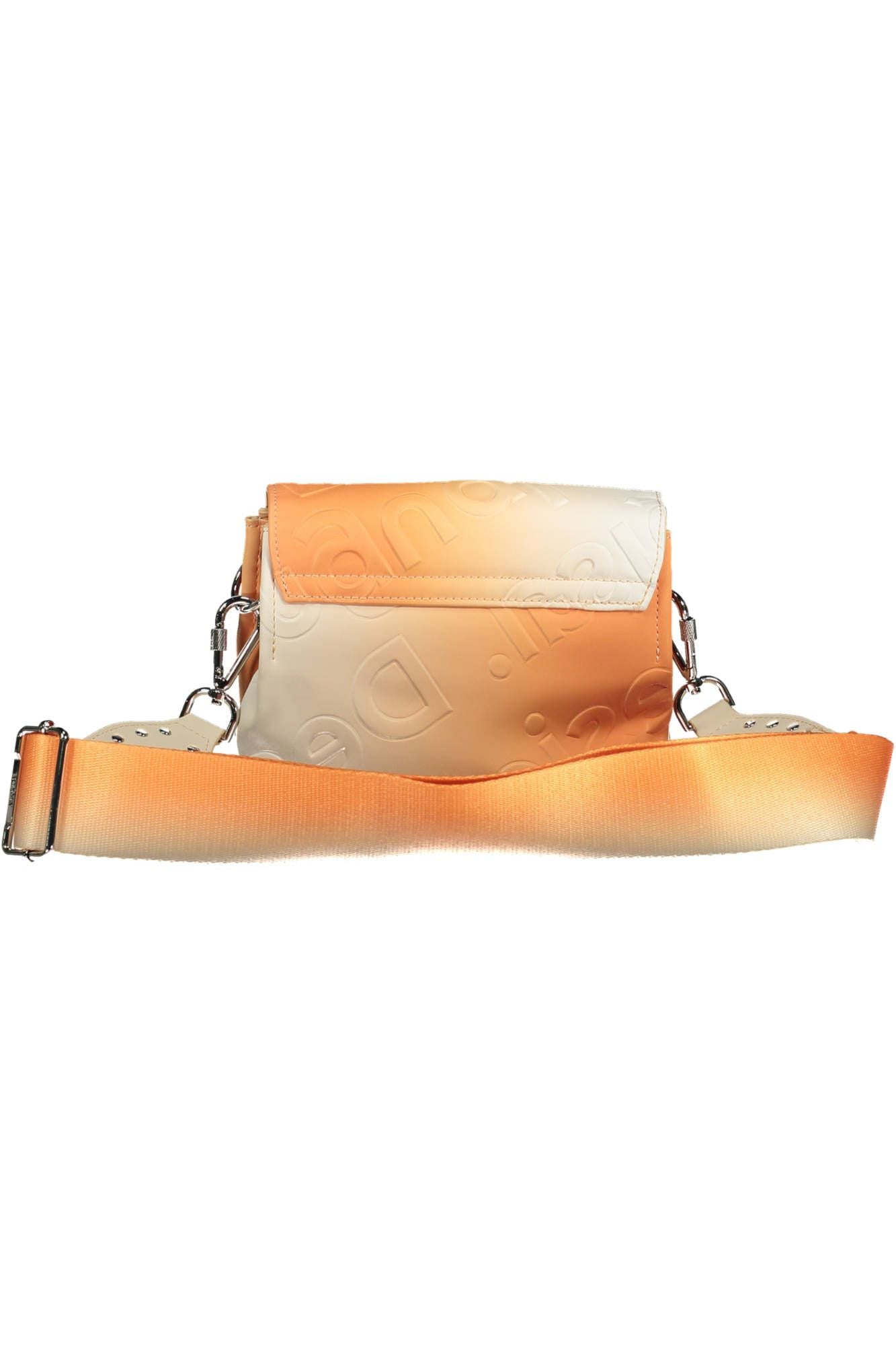 Desigual Chic Orange Contrast Detail Handbag