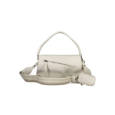 Desigual White Polyethylene Handbag