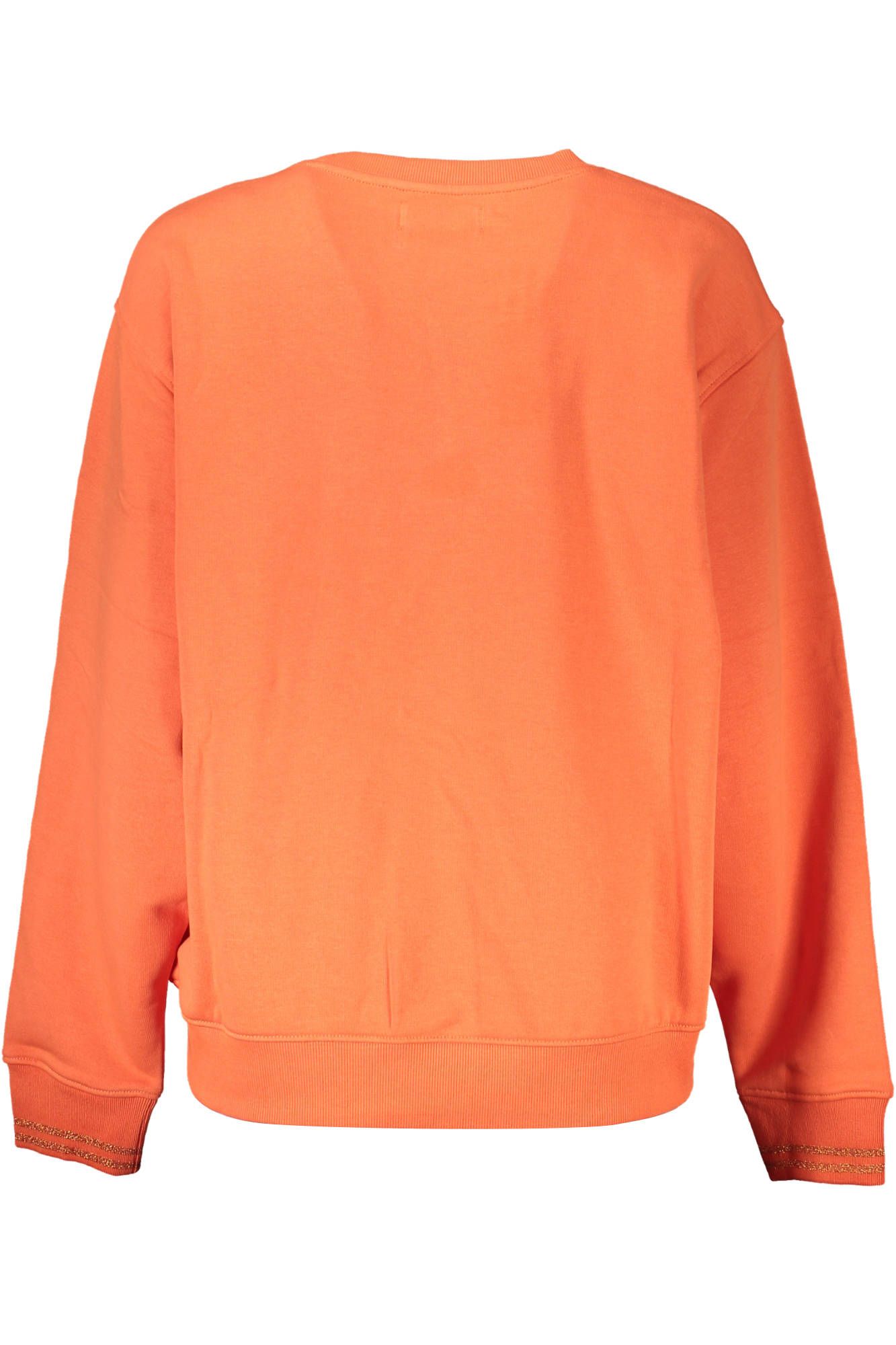Desigual Orange Cotton Sweater