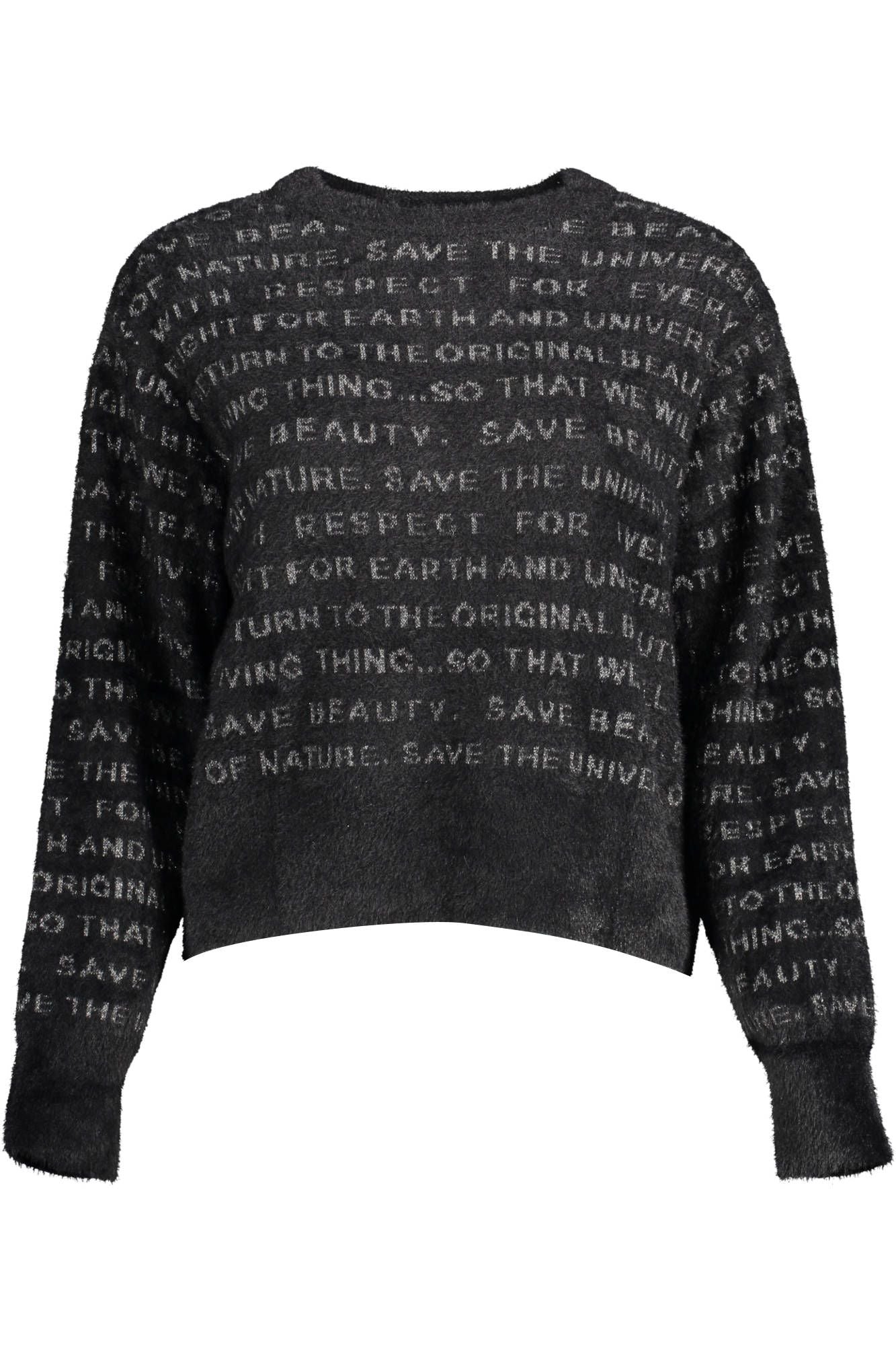 Desigual Black Polyester Sweater