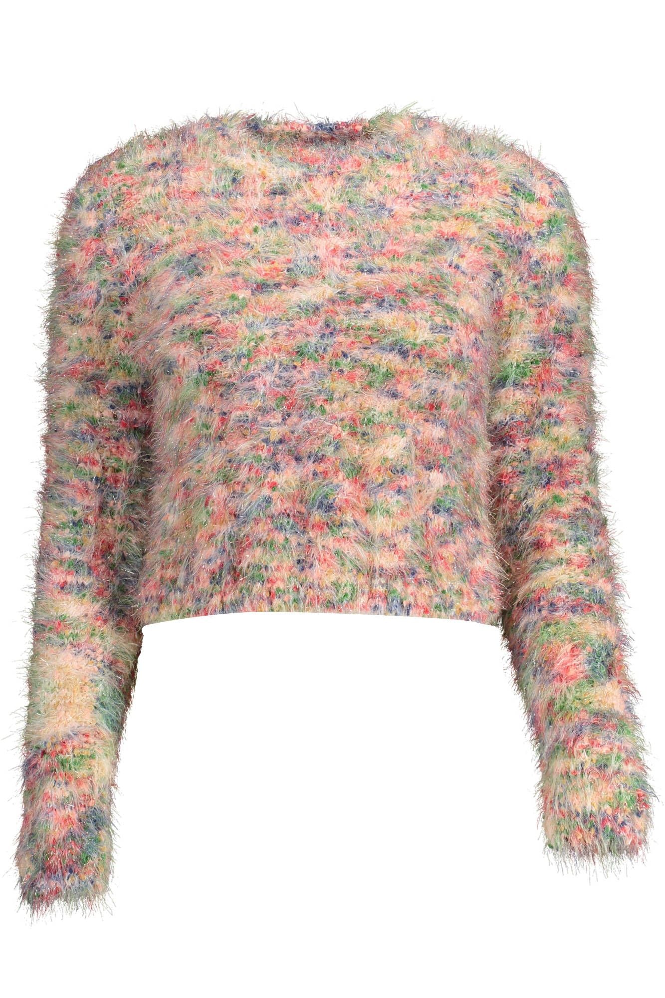 Desigual Pink Cotton Sweater