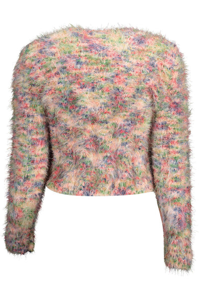 Desigual Pink Cotton Sweater