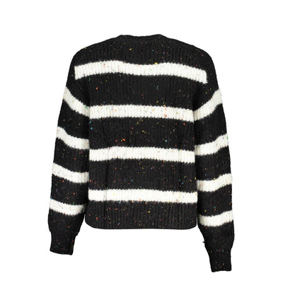 Desigual Chic Turtleneck Sweater with Contrast Details