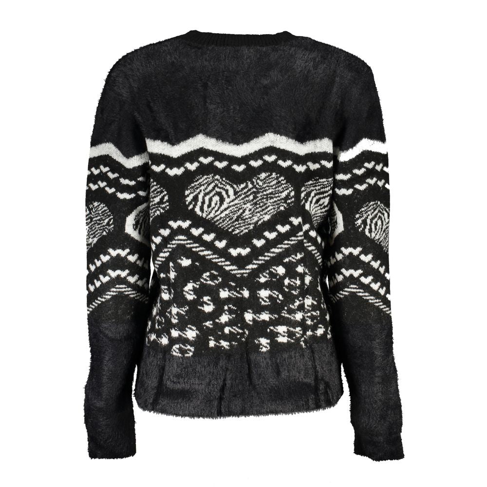 Desigual Chic Turtleneck Sweater with Contrast Detail