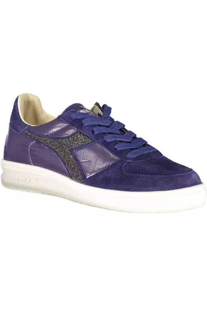Diadora Blue Fabric Sneaker