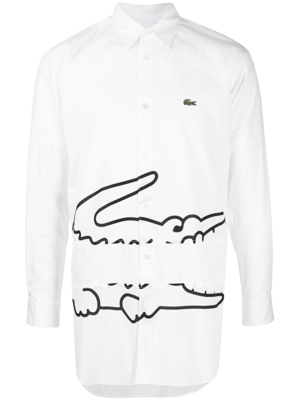 x Lacoste cotton shirt-0