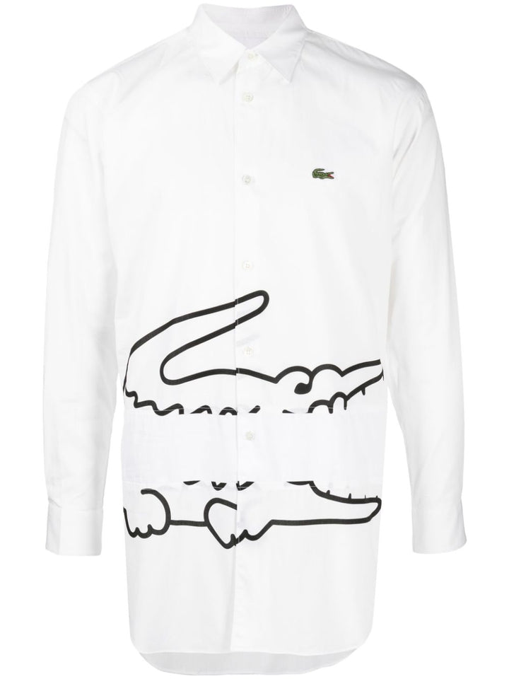 x Lacoste cotton shirt-0