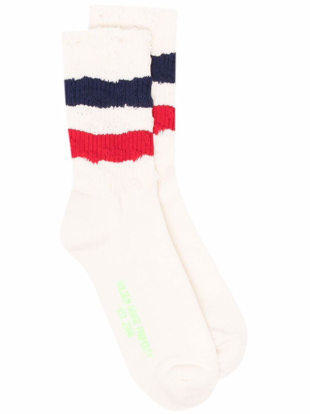 SOCKS HIGH RIB/STRIPES/RIPPED-3