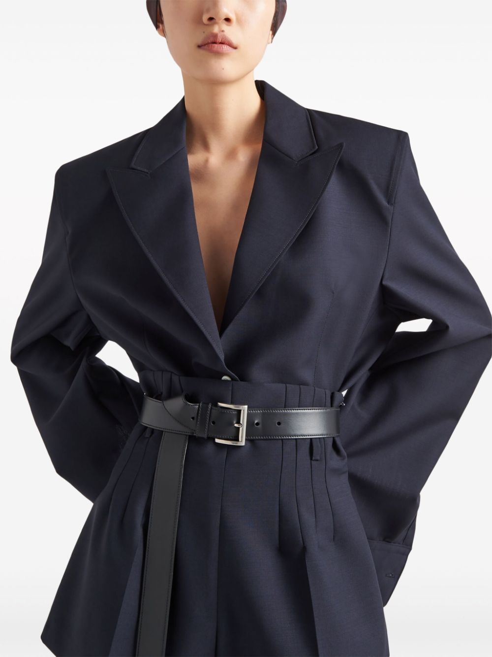 single-breasted mohair shirt jacket-4