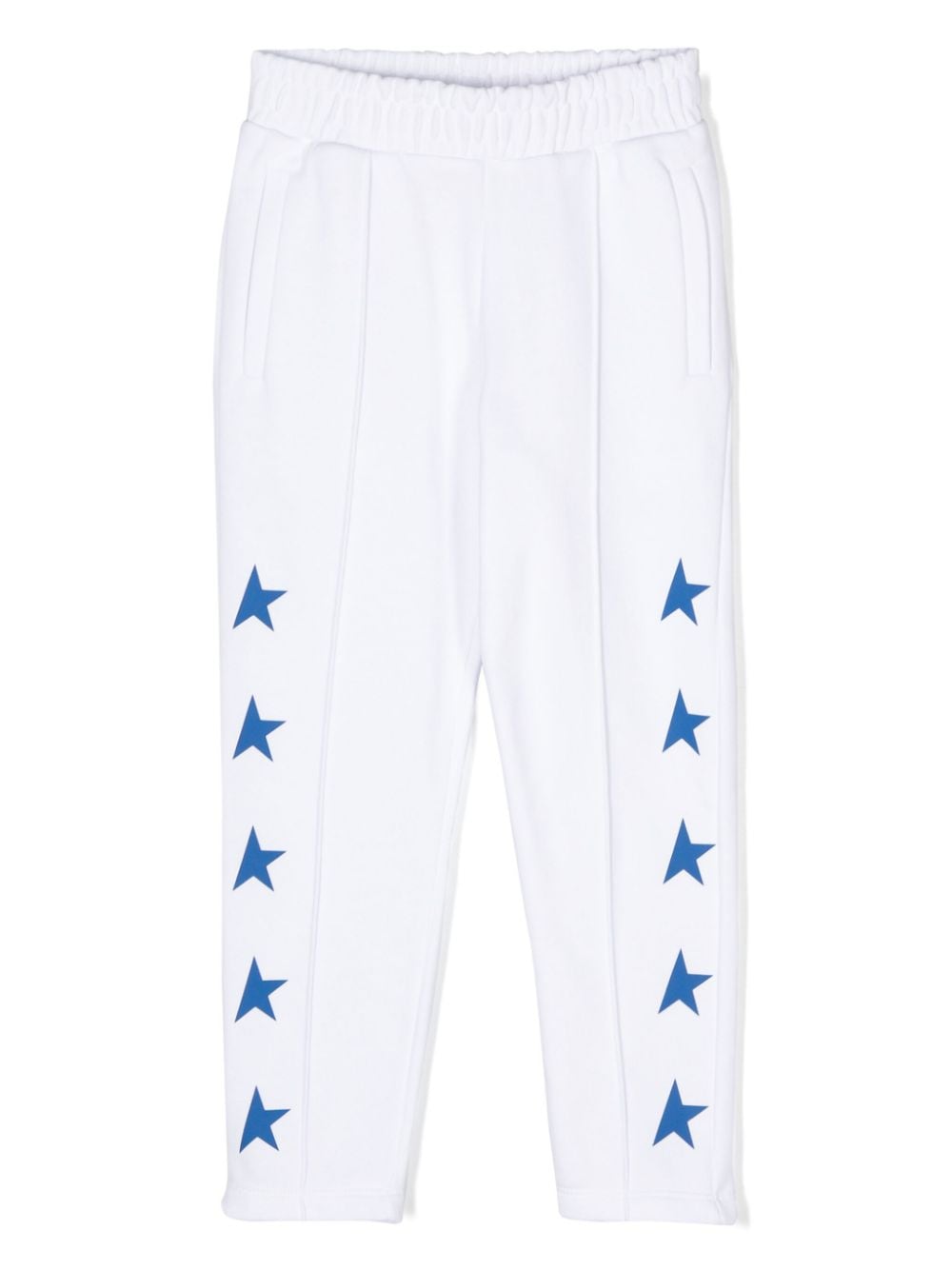 star-print jersey trousers-1