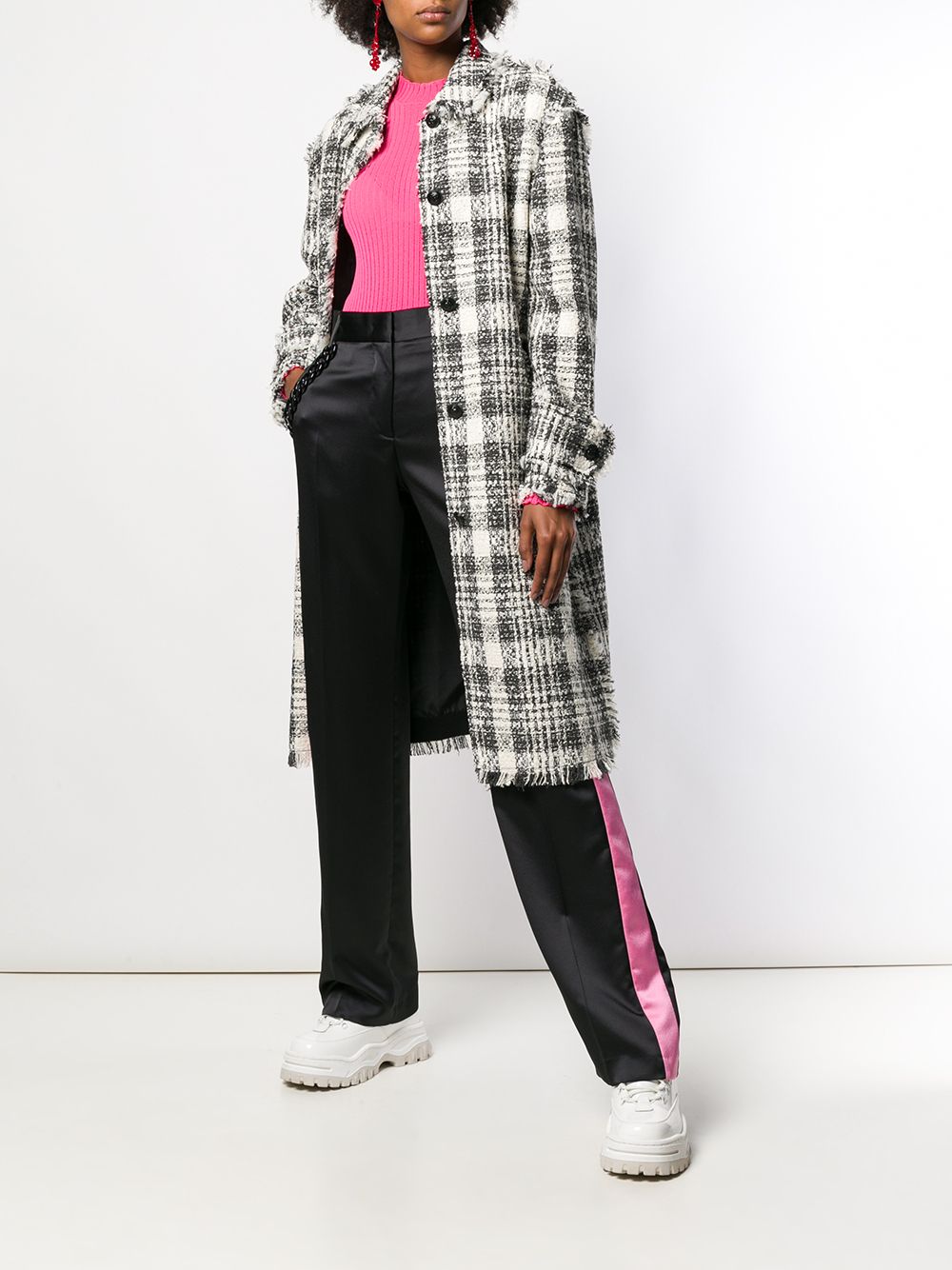 MSGM colour-block straight legs-1