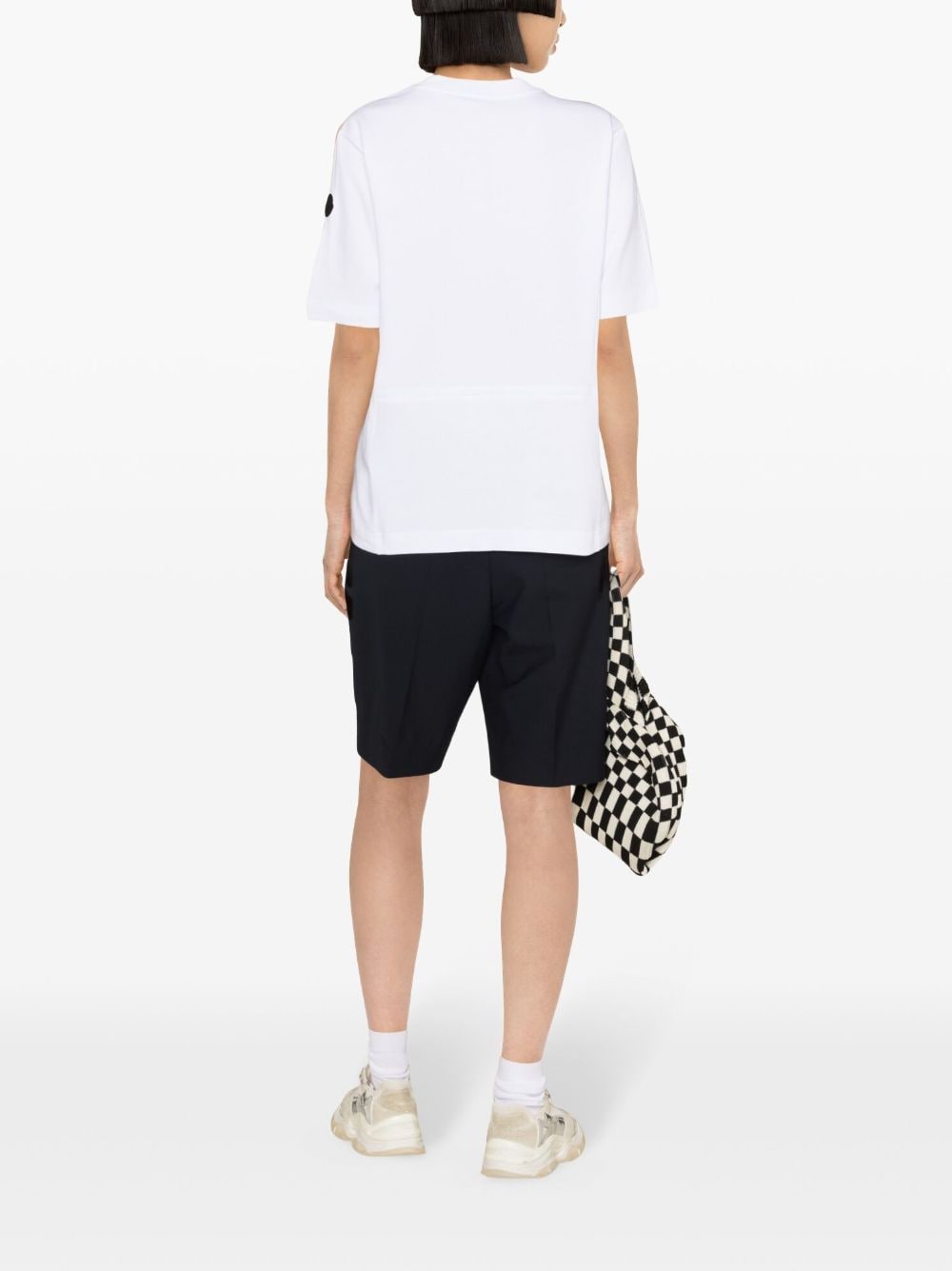 embossed-logo cotton T-shirt-4