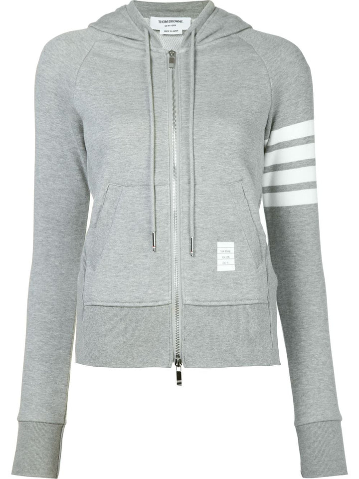 4-Bar stripe hoodie-0