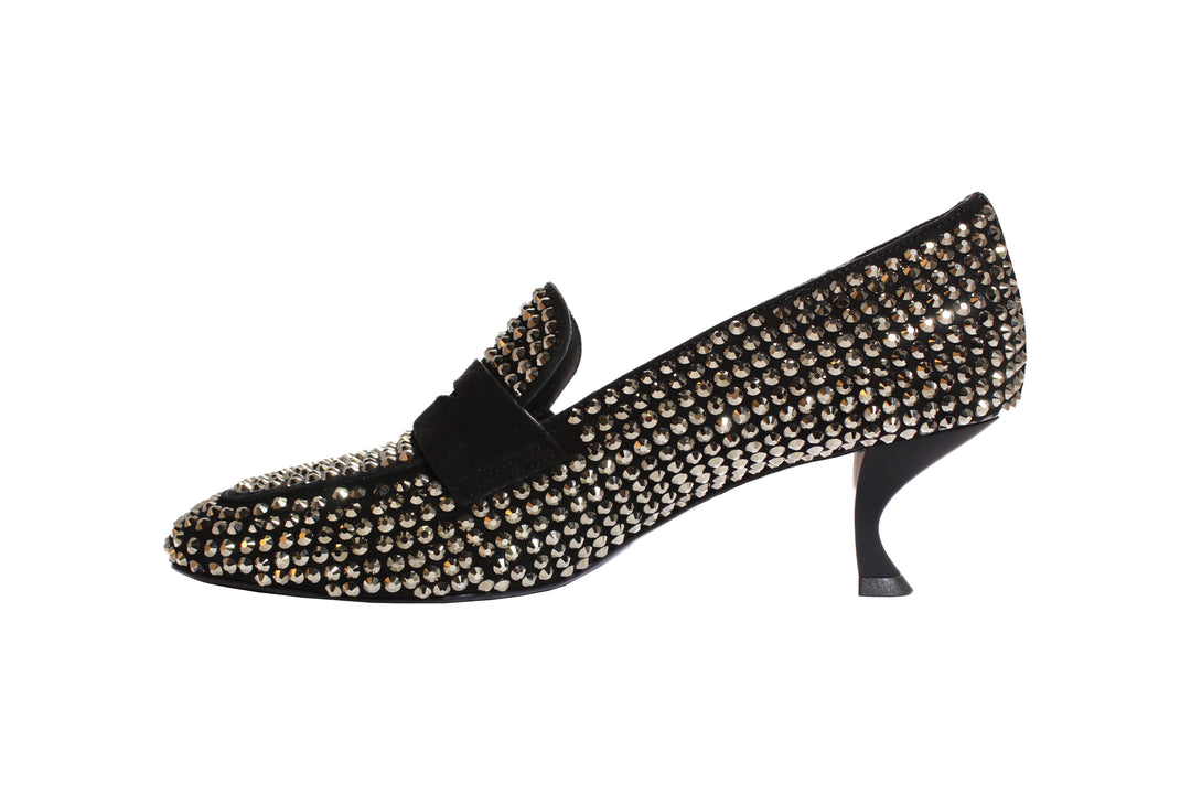 heeled loafers crystal black-2