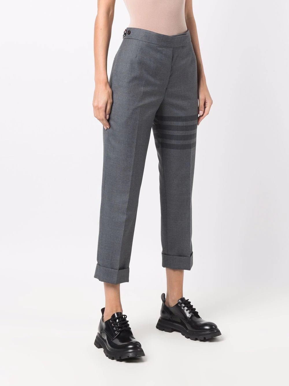 4-Bar cropped trousers-2