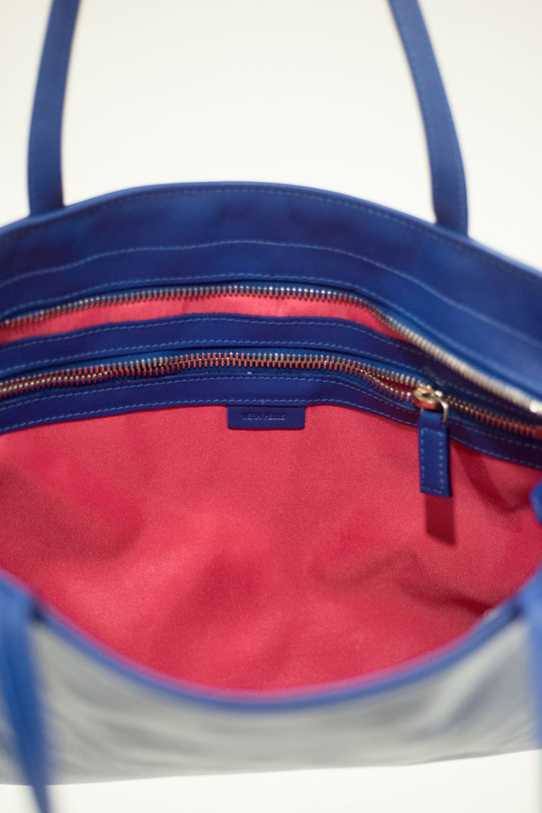 LA ROSE tote bag azzurro-6