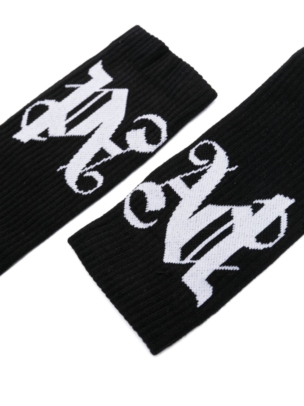 monogram-jacquard socks-3