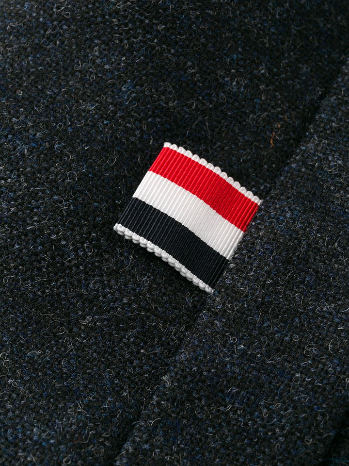 THOM BROWNE layered mini skirt-6