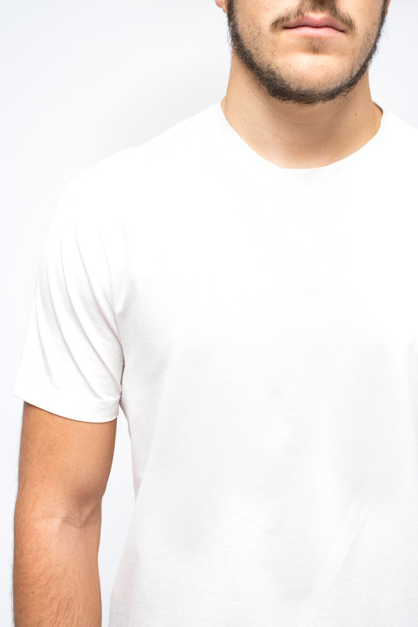 PRADA t-shirt round neck white-6